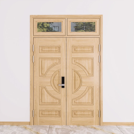 cửa thép vân gỗ