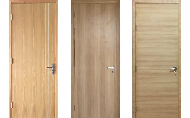 Ví dụ về khuôn cửa gỗ công nghiệp